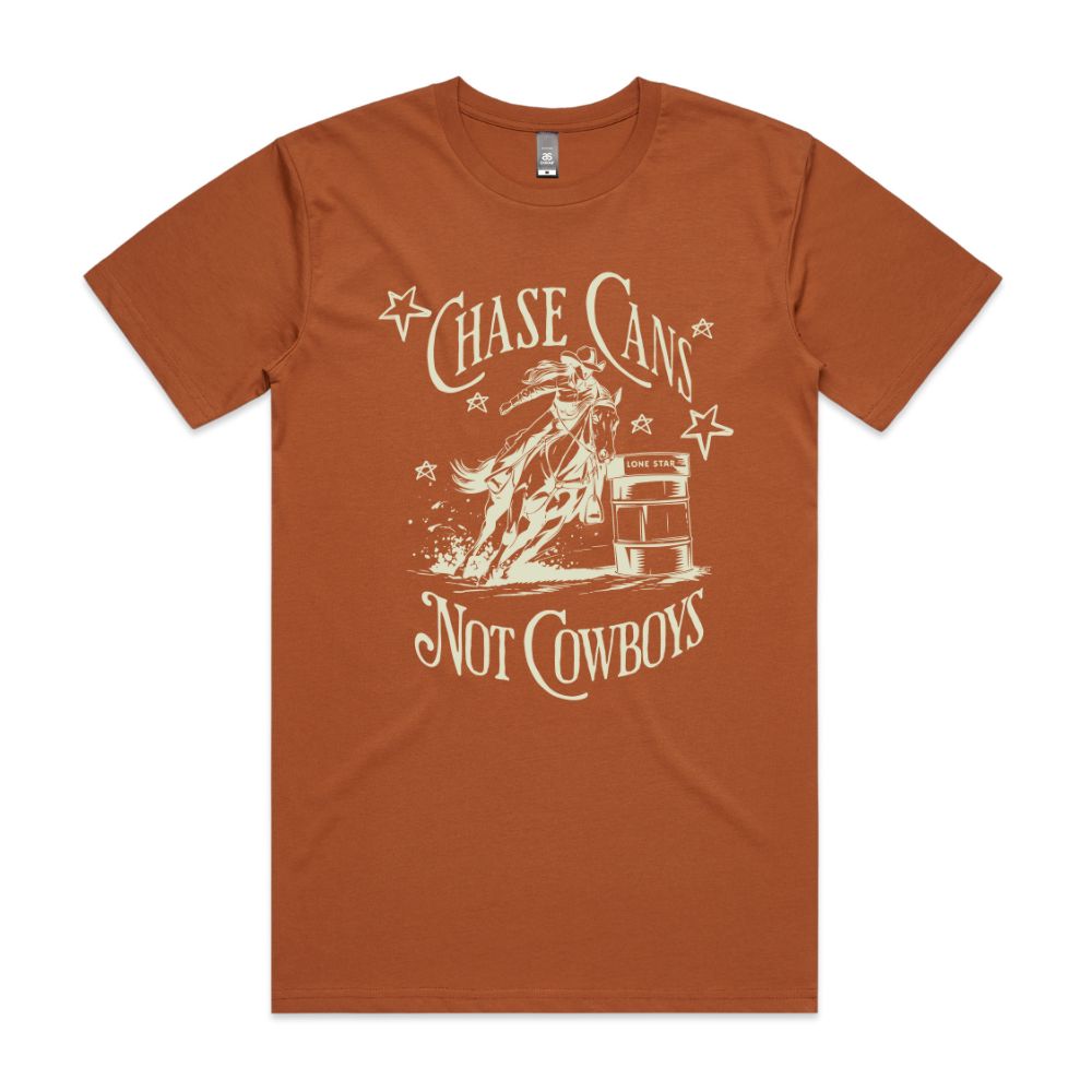 Chase Cans Not Cowboys Tee