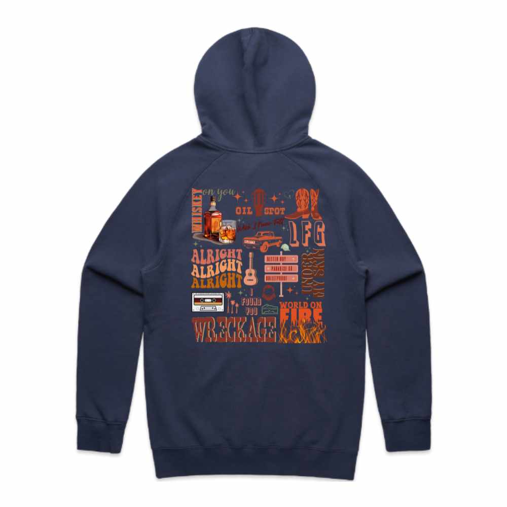 Nate Smith Set List Hoodie