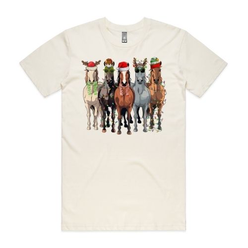 Horse Girl Christmas Tee