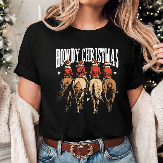 Cowgirl Gang Christmas Tee
