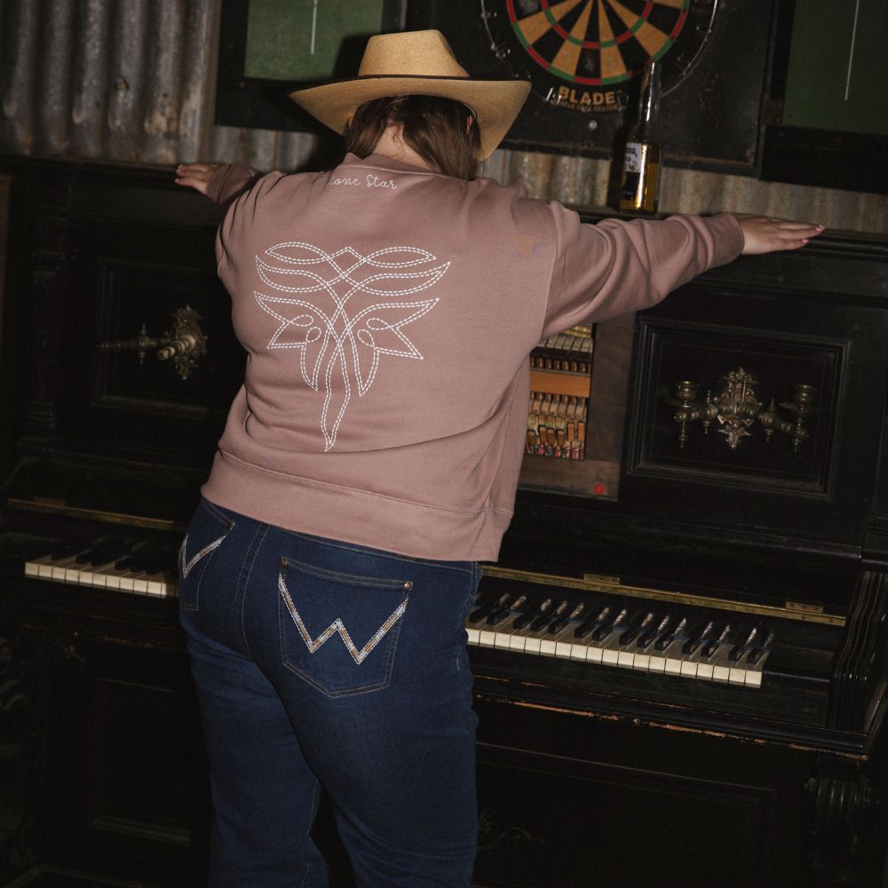 Boot Stitch Cowgirl Crew