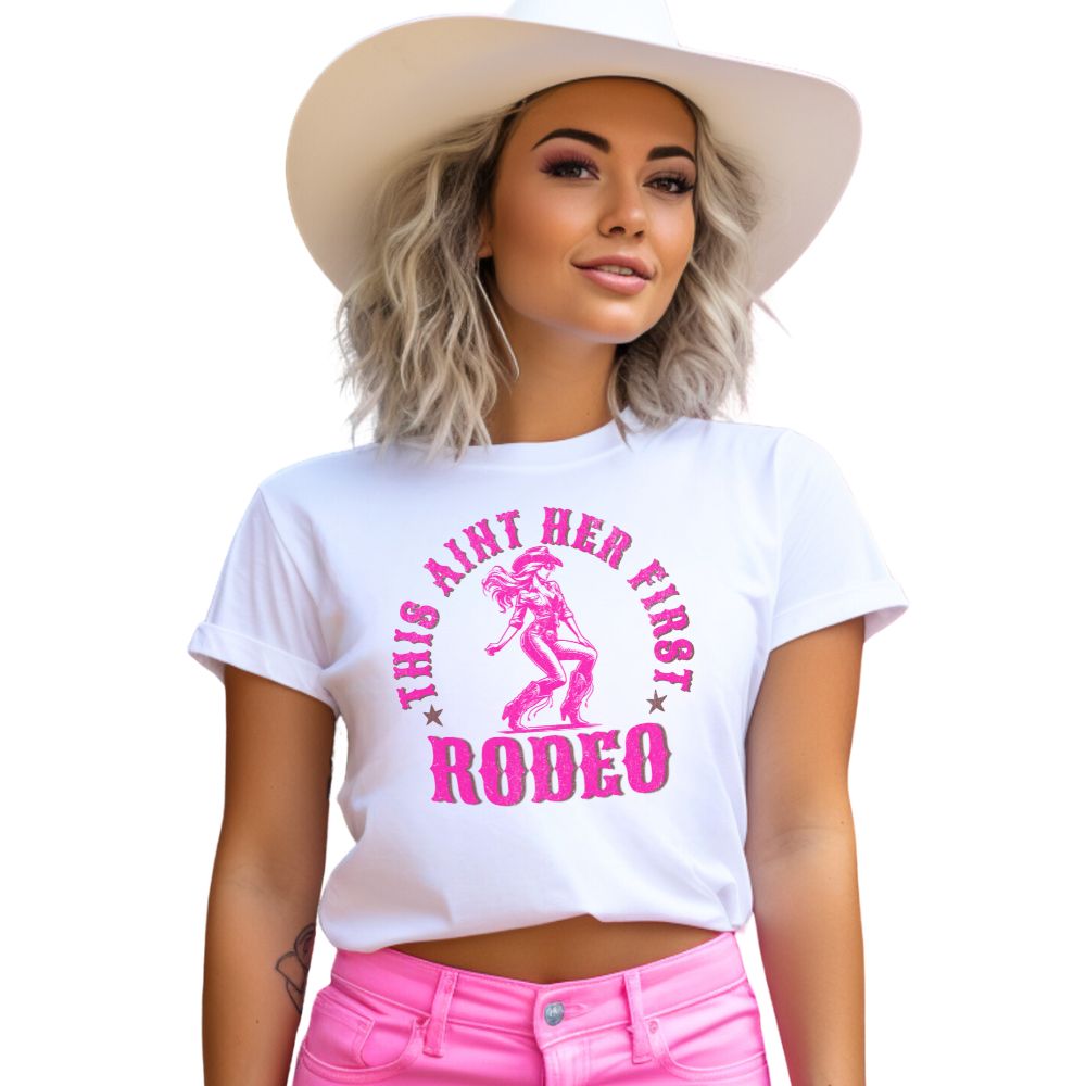 Pink Rodeo Tee First Rodeo Tee – Lone Star
