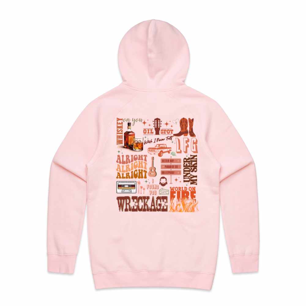 Nate Smith Set List Hoodie