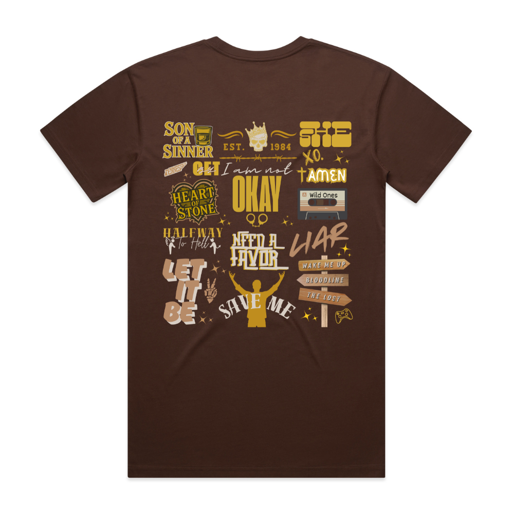 Jelly Roll Set List Tee