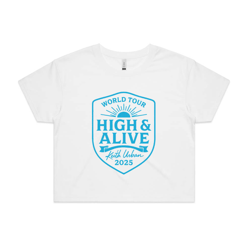 High and Alive Tour Crop