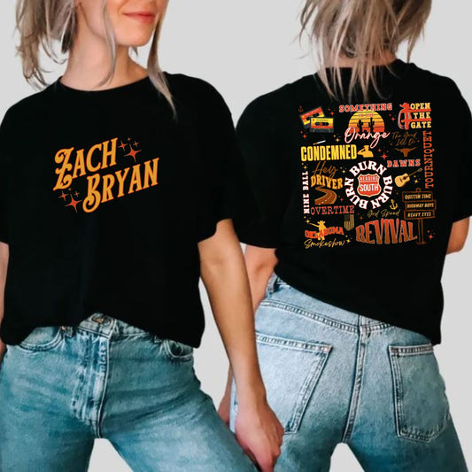 Zach Tour Set List Tee