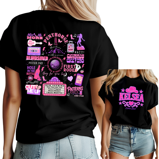 Kelsea Ballerini Set List Tee