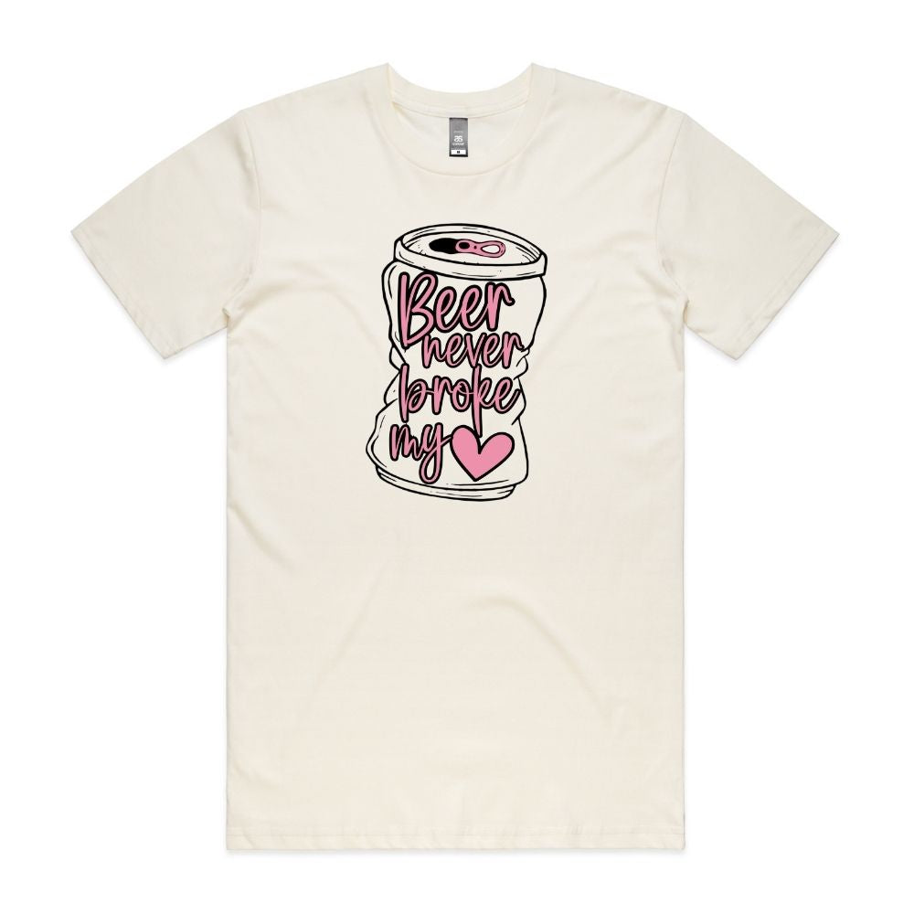 Girly Beer Never Broke My Heart Tee