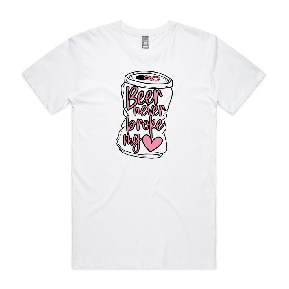 Girly Beer Never Broke My Heart Tee