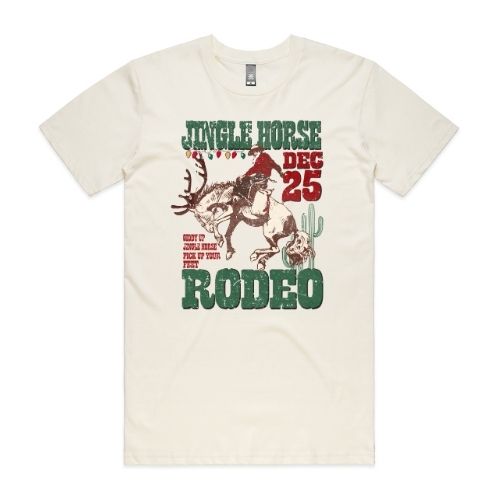 Jingle Horse Rodeo Christmas Tee