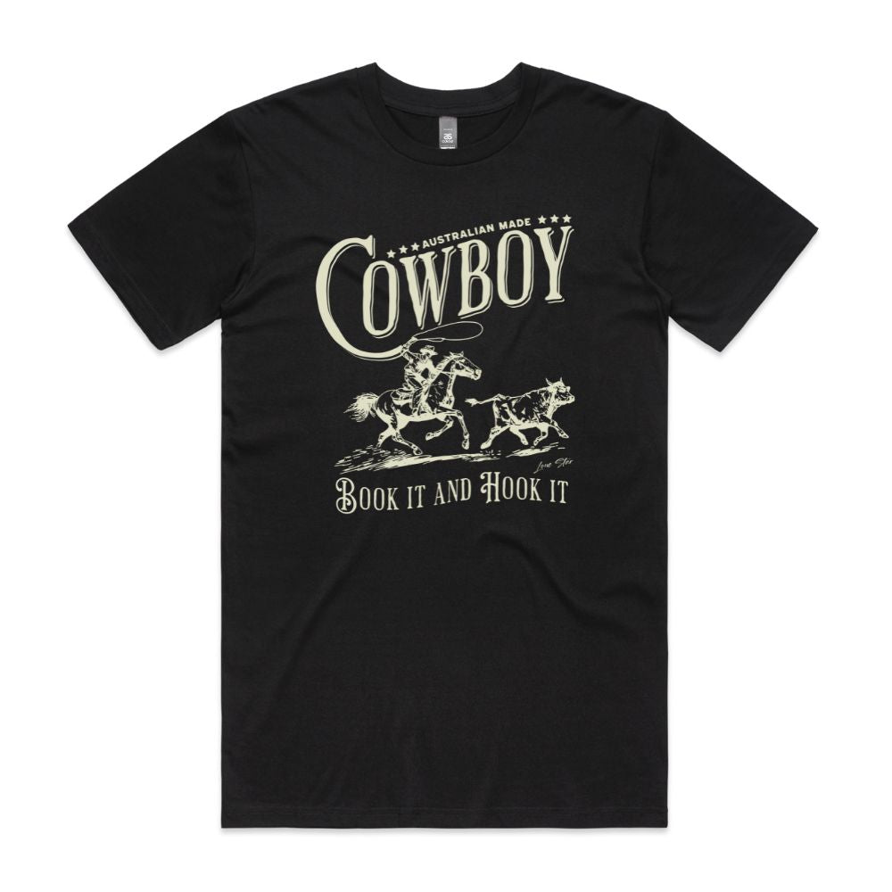 Ropin' Cowboy Tee