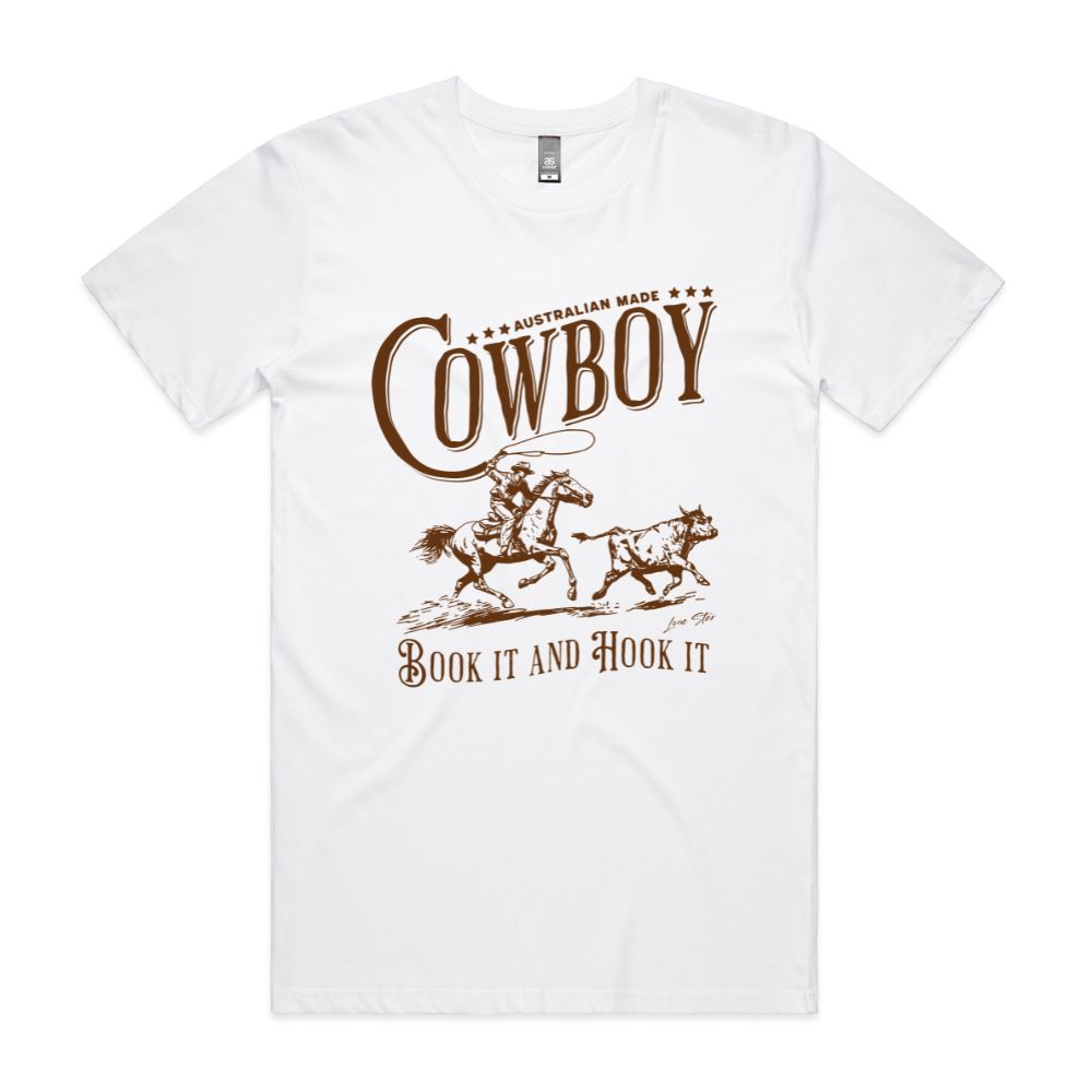 Ropin' Cowboy Tee