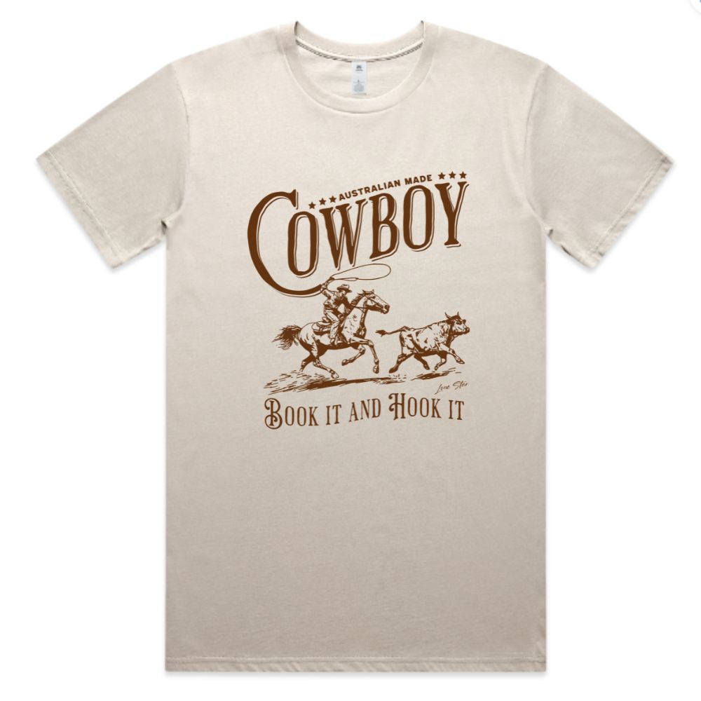 Ropin' Cowboy Tee