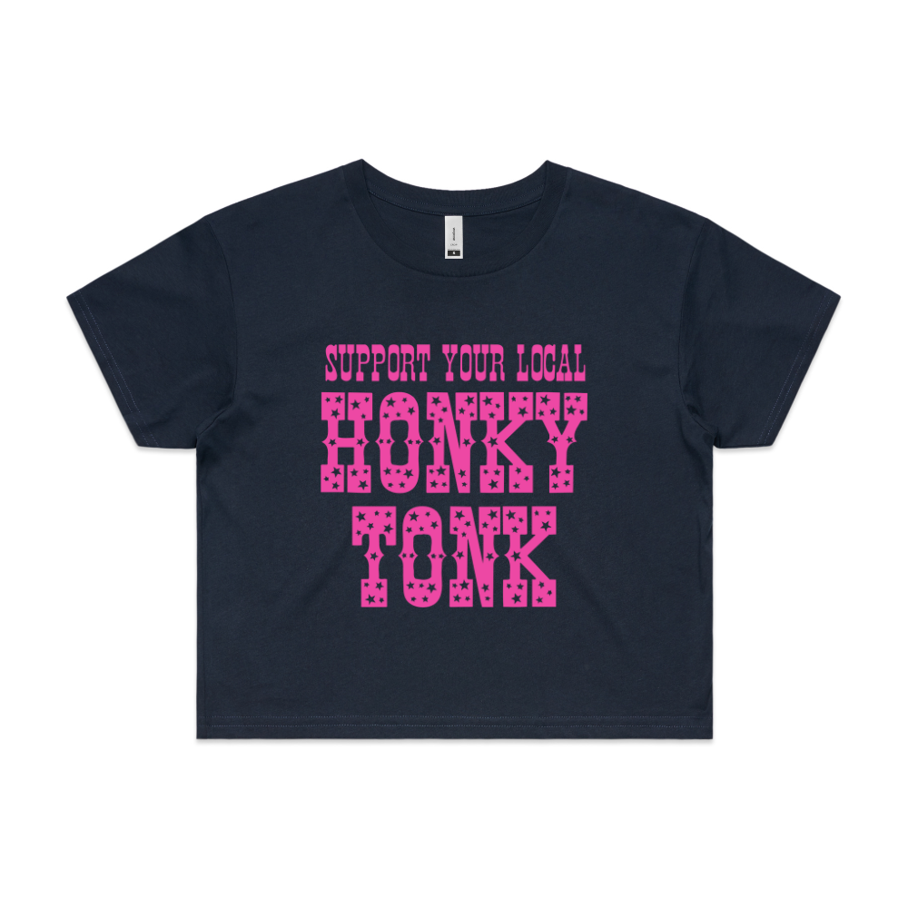 Support Your Local Honkytonk Crop
