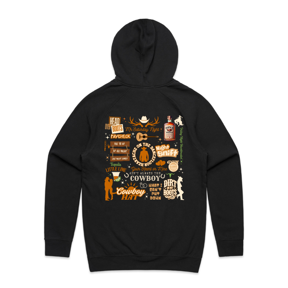 Jon Pardi Set List Hoodie