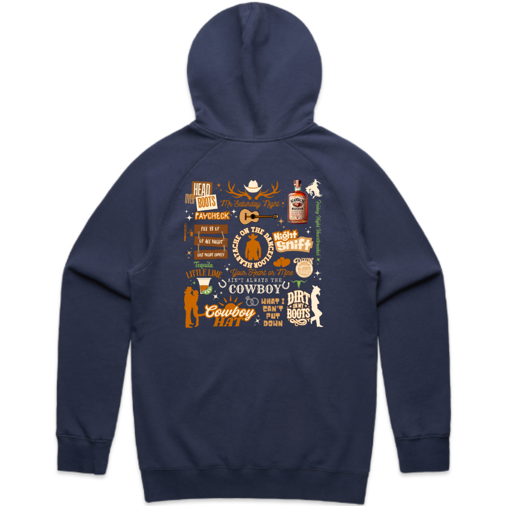 Jon Pardi Set List Hoodie