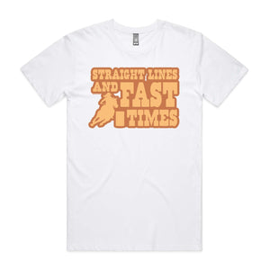 Straight Lines Fast Times Tee
