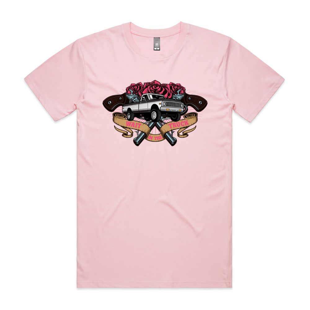 NEW Pink Wait in the Truck Tee