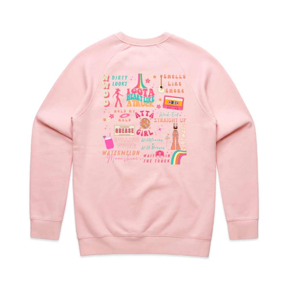 Lainey Wilson Set List Sweatshirt