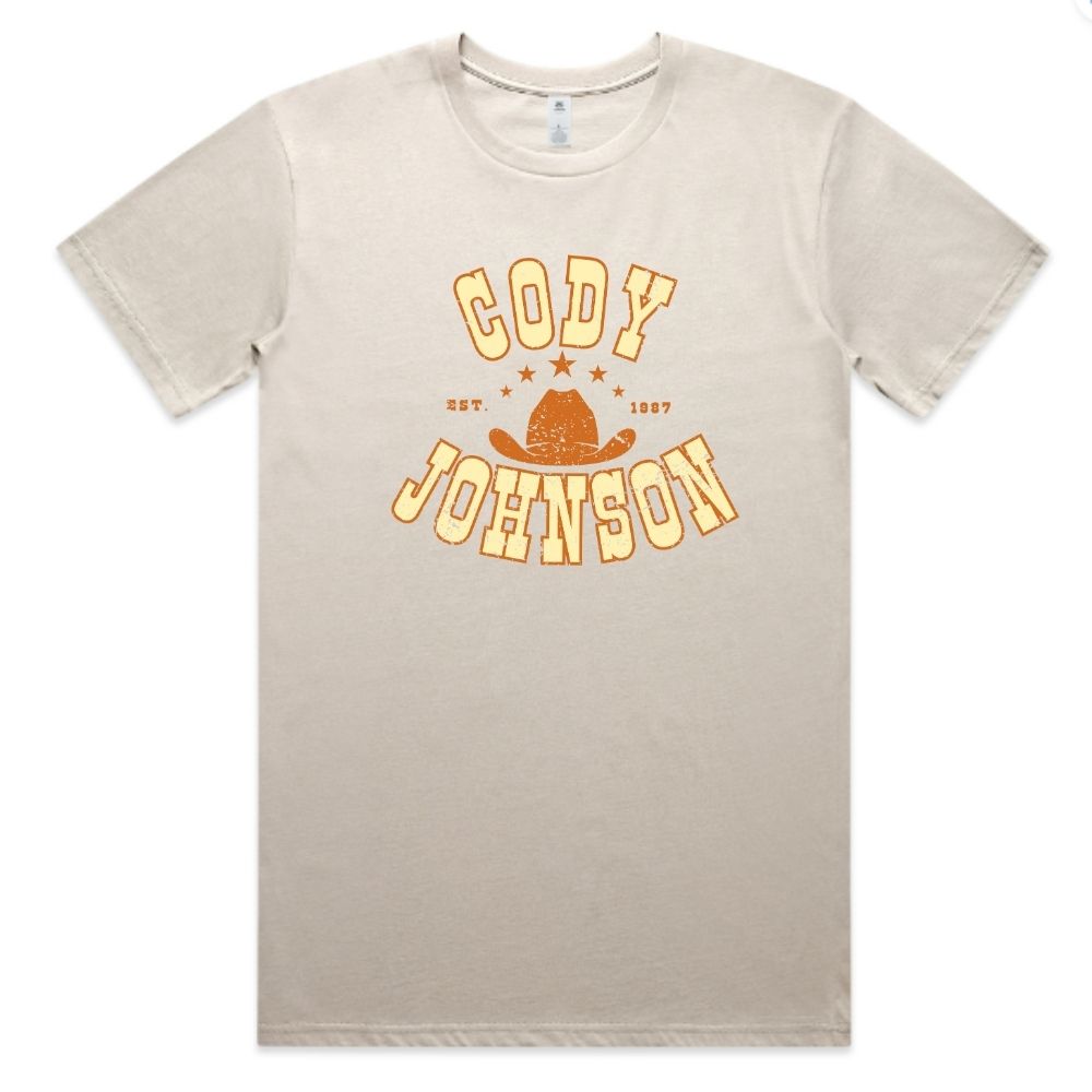 Cody Johnson Set List Tee – Lone Star