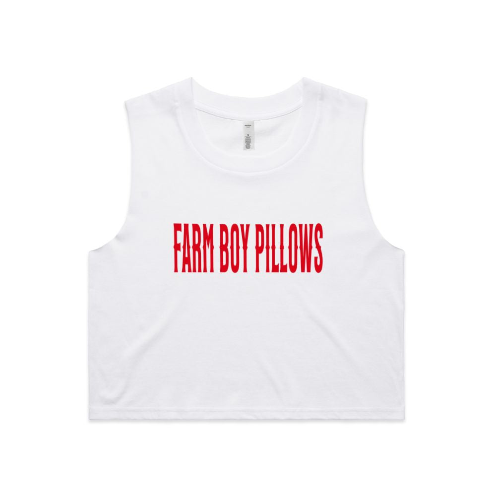 Pick Your Pillows Cropped Tank