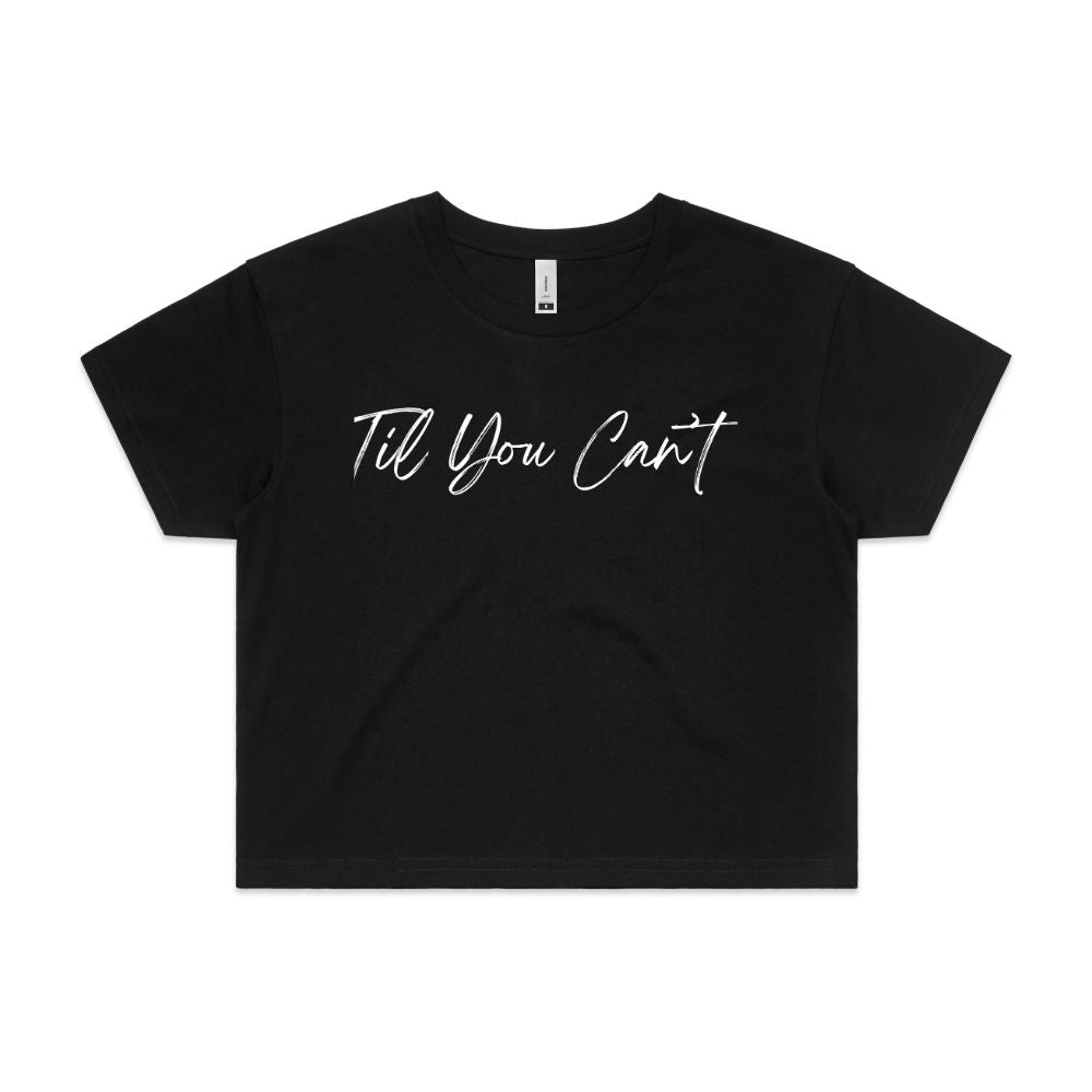 Til You Can't Lyric Crop
