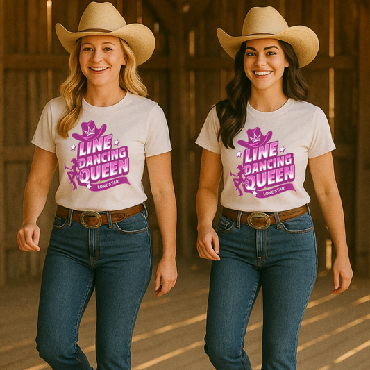 Line Dancing Queen Tee