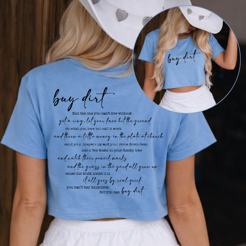 Buy Dirt Lyrics Crop