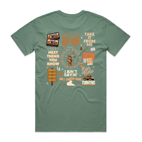 Jordan Davis Set List Tee
