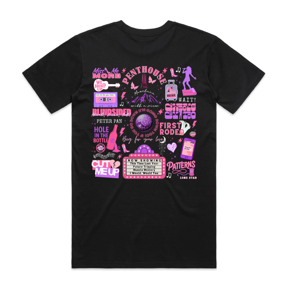 Kelsea Ballerini Set List Tee