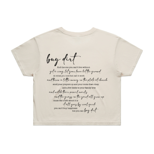 Buy Dirt Lyrics Crop