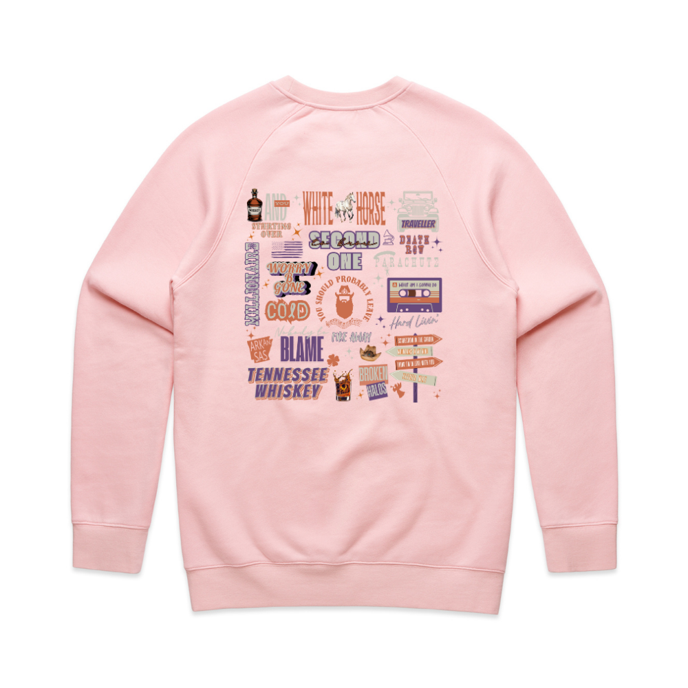 Chris Stapleton Set List Sweatshirt