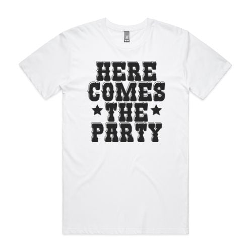 
            
                Load image into Gallery viewer, Here Comes the Bride/Here Comes the Party Tee
            
        