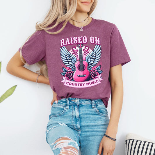 Raised on Country Music Tee