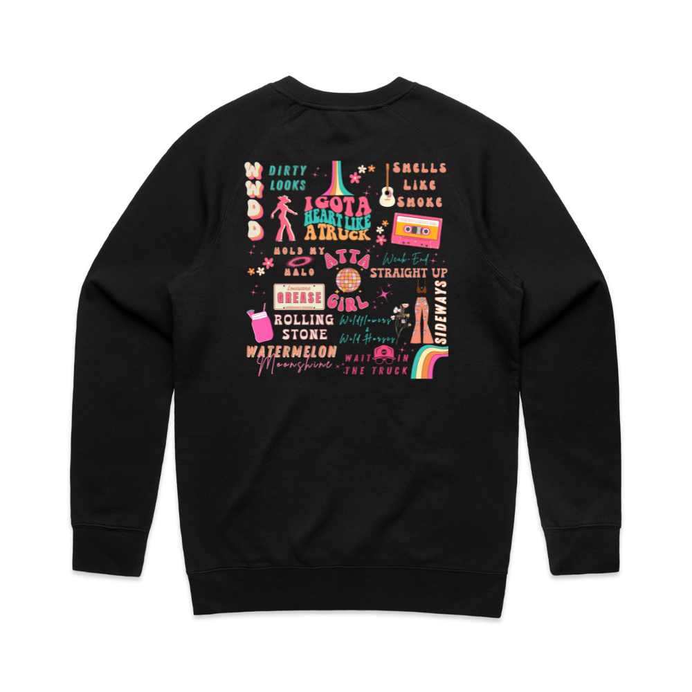 Lainey Wilson Set List Sweatshirt