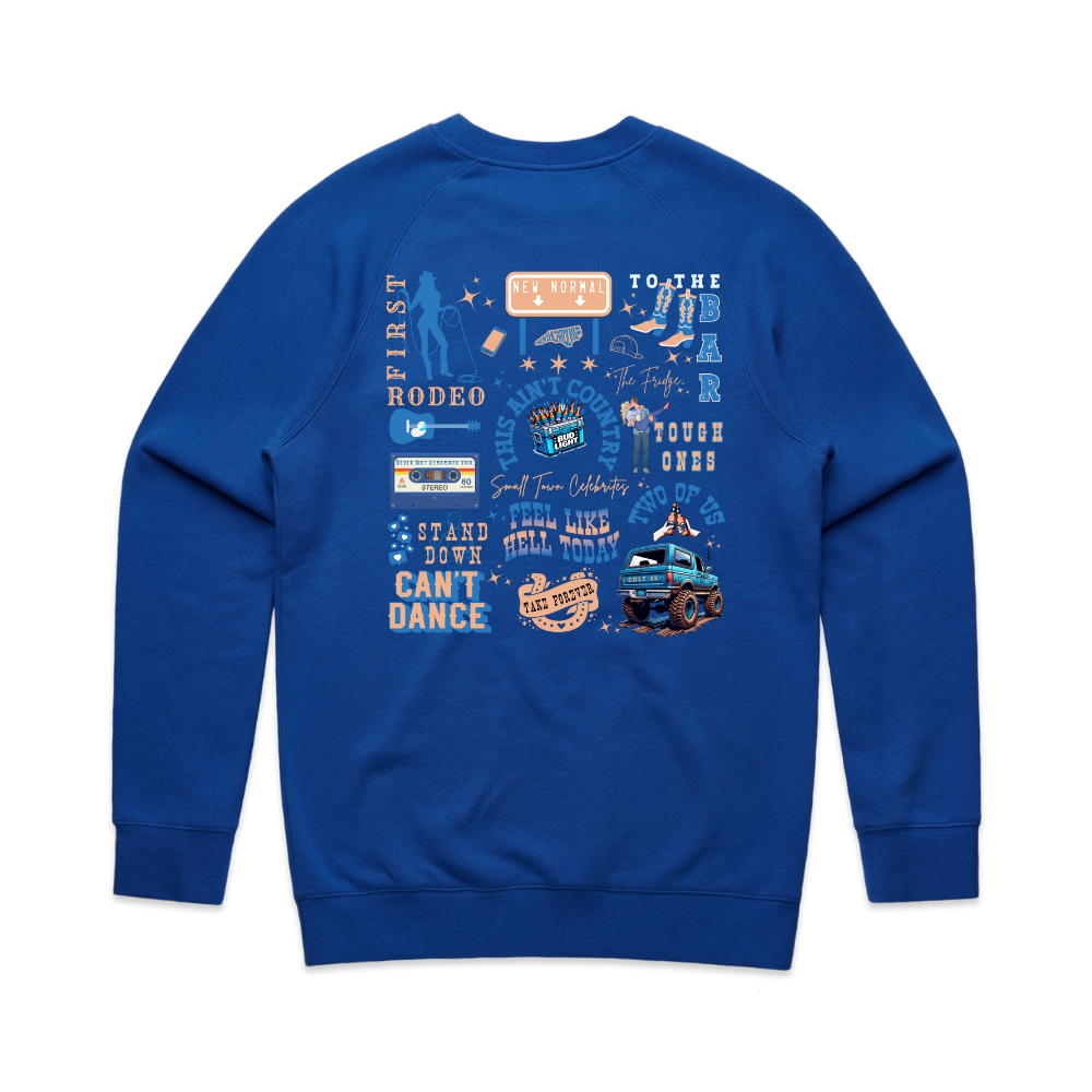 Cooper Alan Set List Sweatshirt