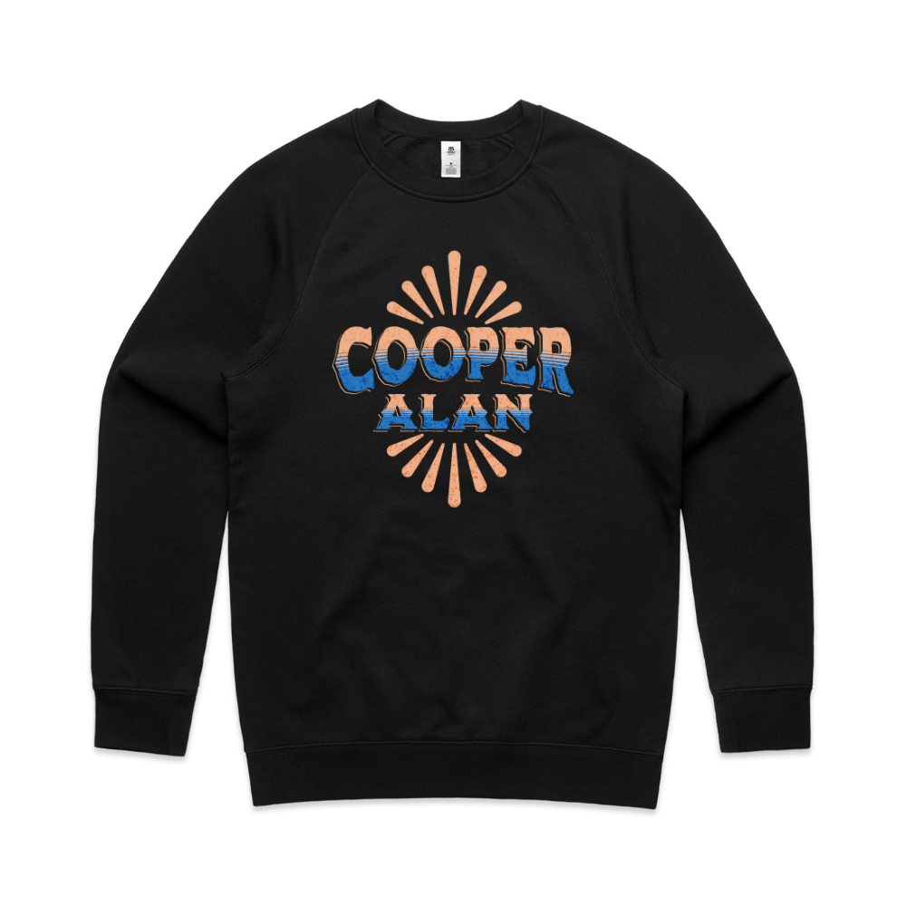 Cooper Alan Set List Sweatshirt