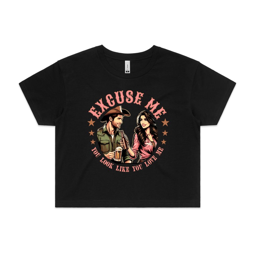 Couple Excuse Me Crop