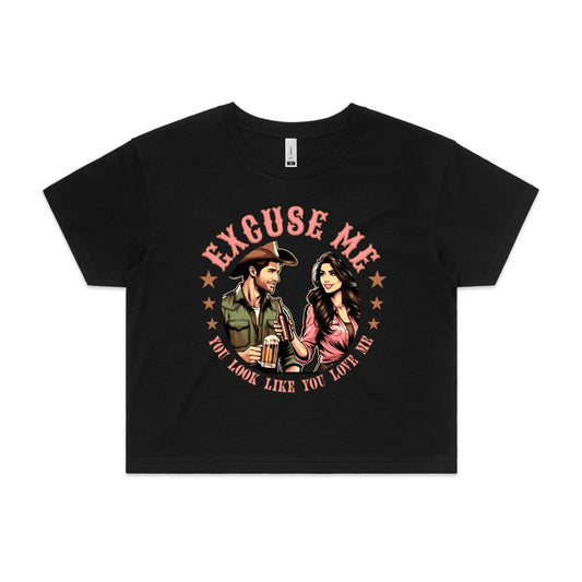 Couple Excuse Me Crop