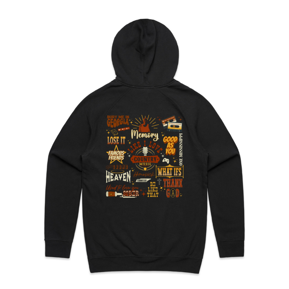 Kane Brown Set List Hoodie