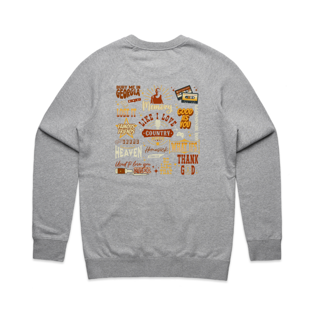 Kane Brown Set List Sweatshirt