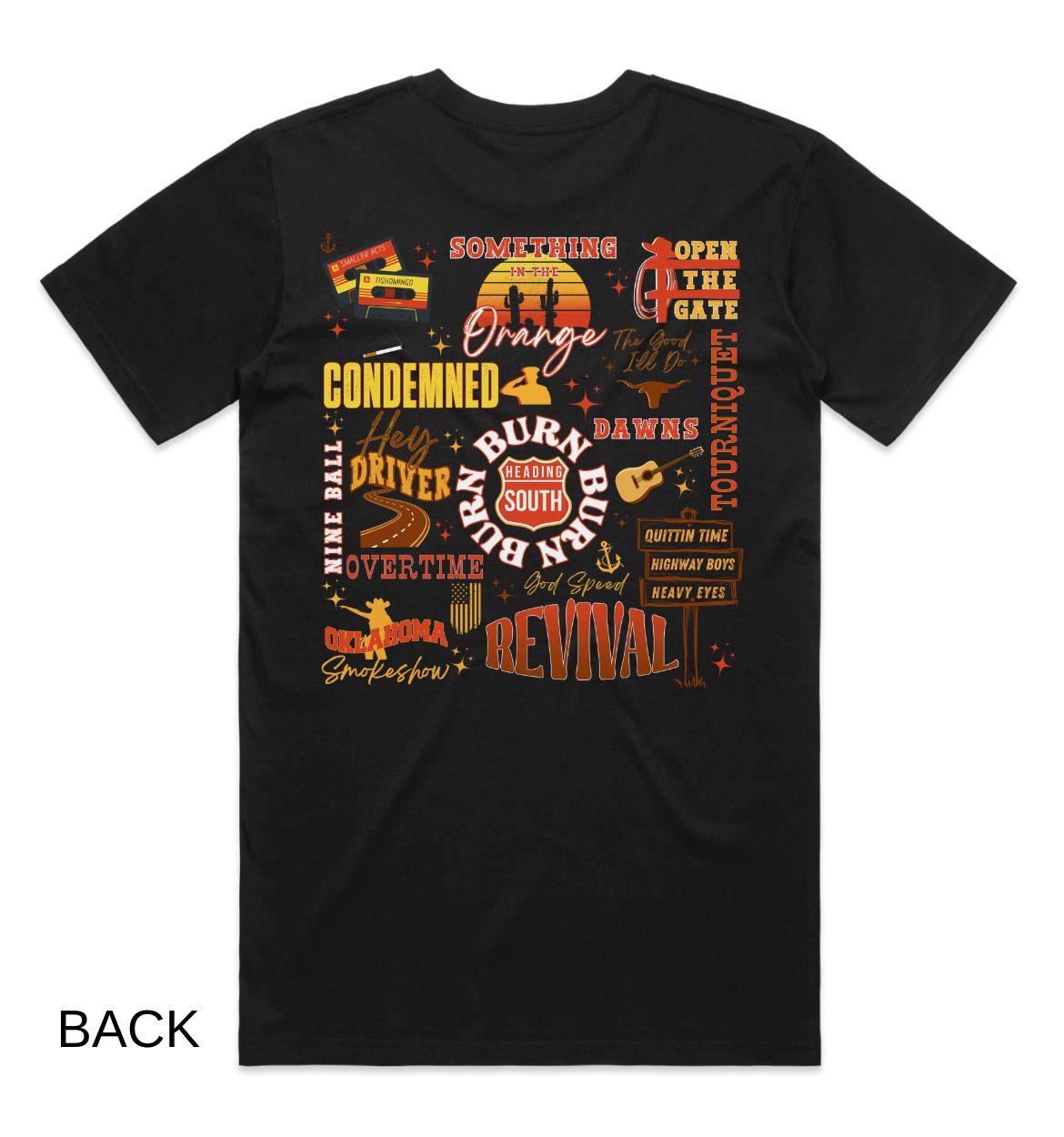 Zach Tour Set List Tee