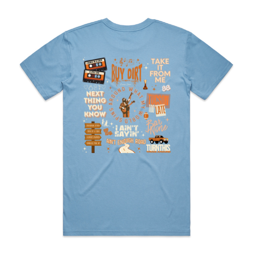 Jordan Davis Set List Tee
