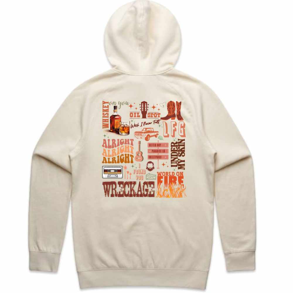 Nate Smith Set List Hoodie