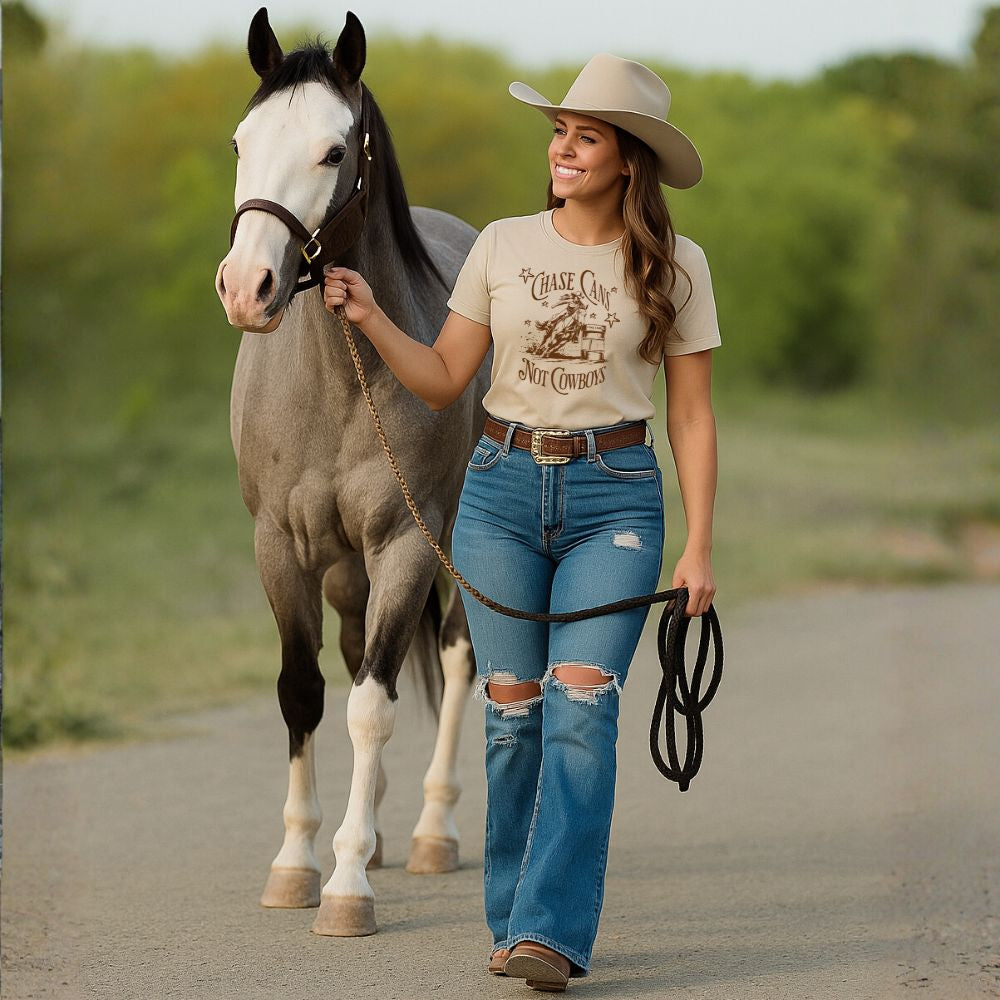 Chase Cans Not Cowboys Tee