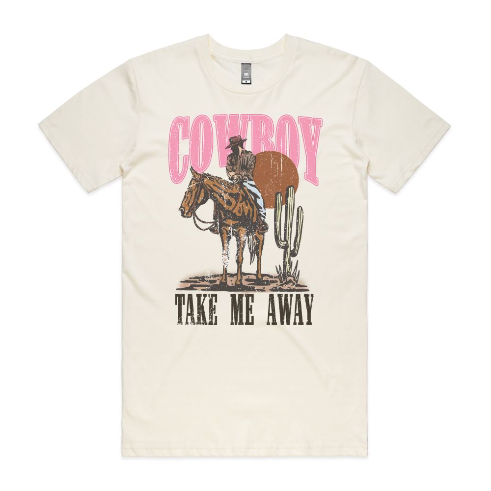 Amarillo Cowboy Take Me Away Tee