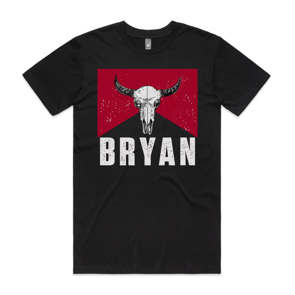 Zach Bryan Bulls Head Tee