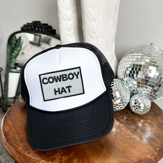 Cowboy Hat Trucker Hat (SALE)