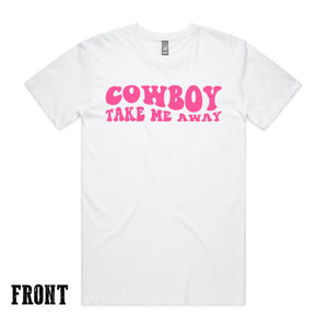 Cowboy Take Me Away Lyrics Tee