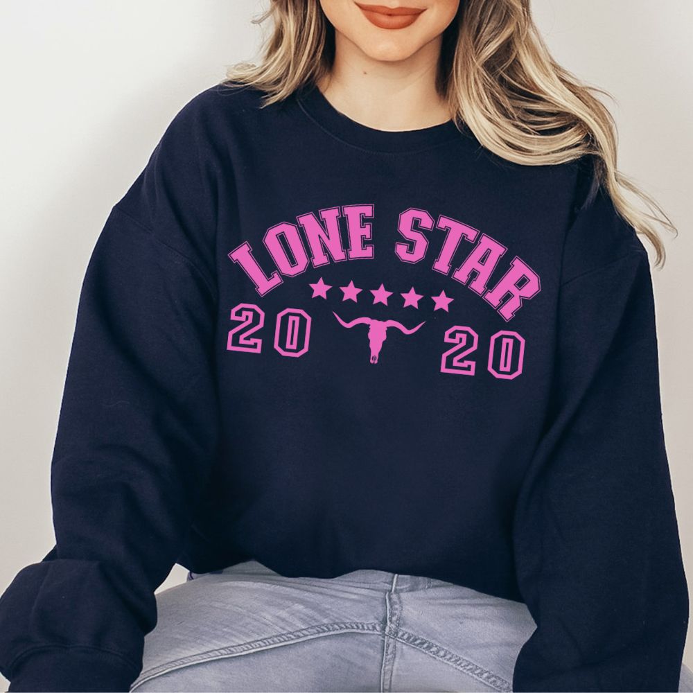 
            
                Load image into Gallery viewer, Lone Star Est 2020 Varsity Crew
            
        